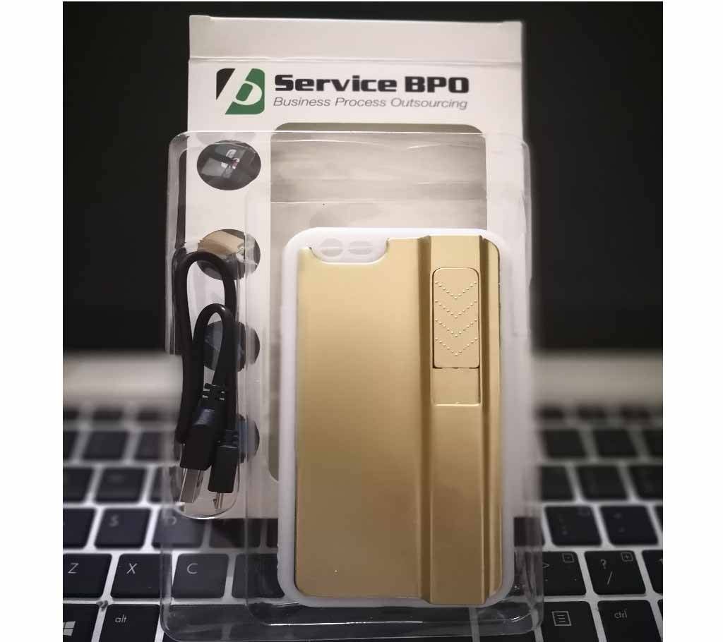 Iphone 6S Back Cover with USB Lighter