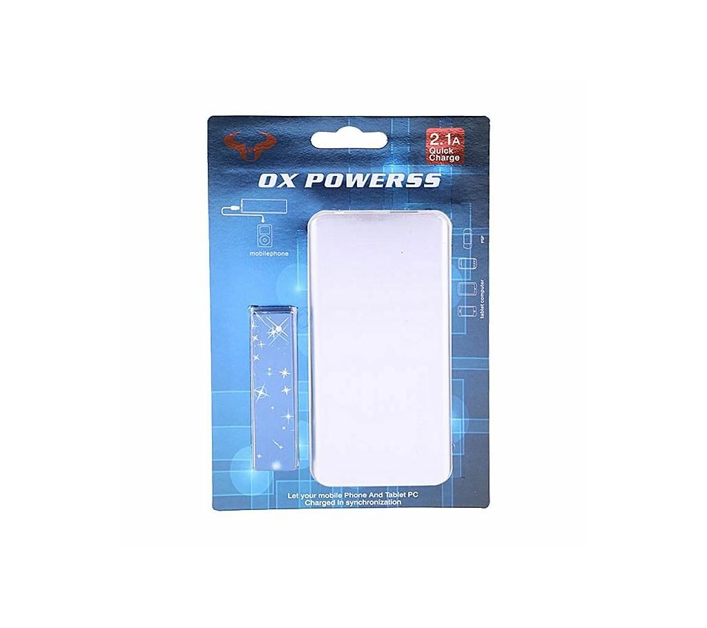OX Powerss OX mO5 10000mAh Power Bank - White 