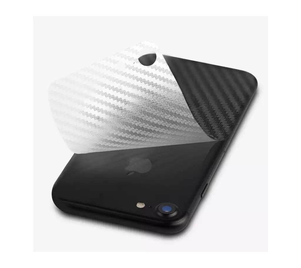Back Carbon Fibre Sticker for iPhone 7