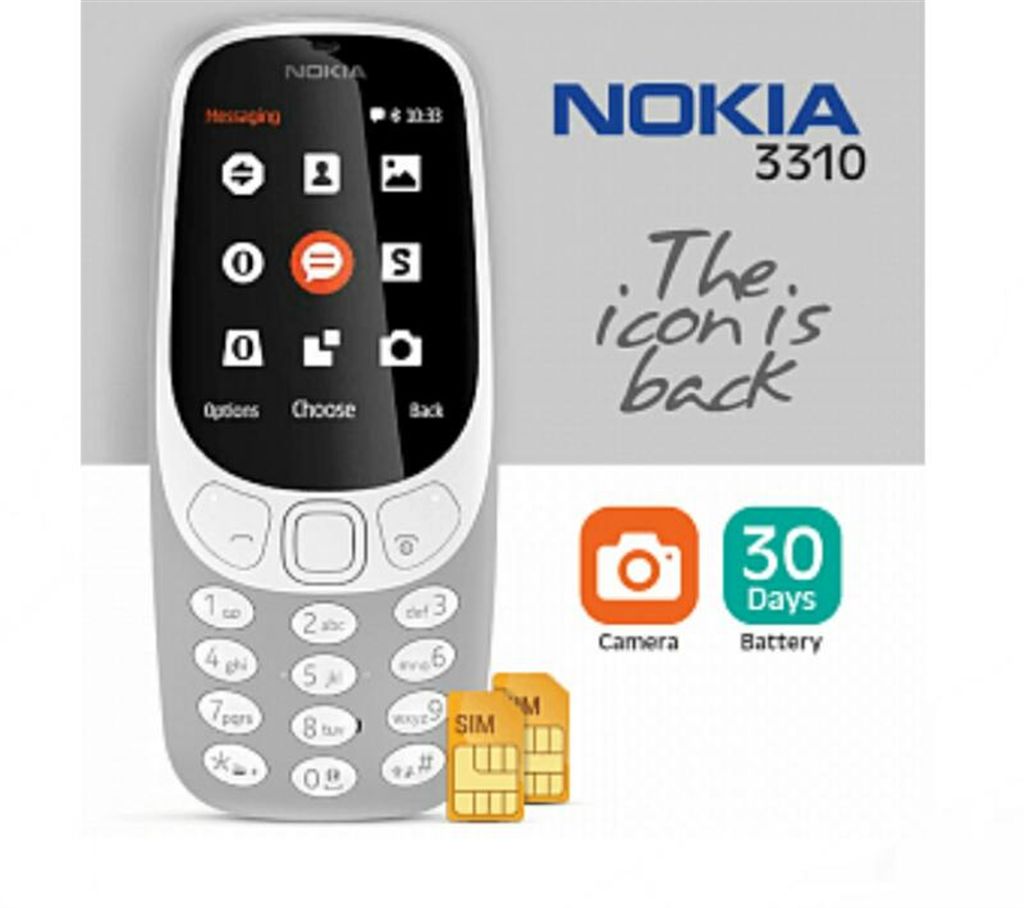 Nokia 3310 Feature Phone (2017) White - Vietnam