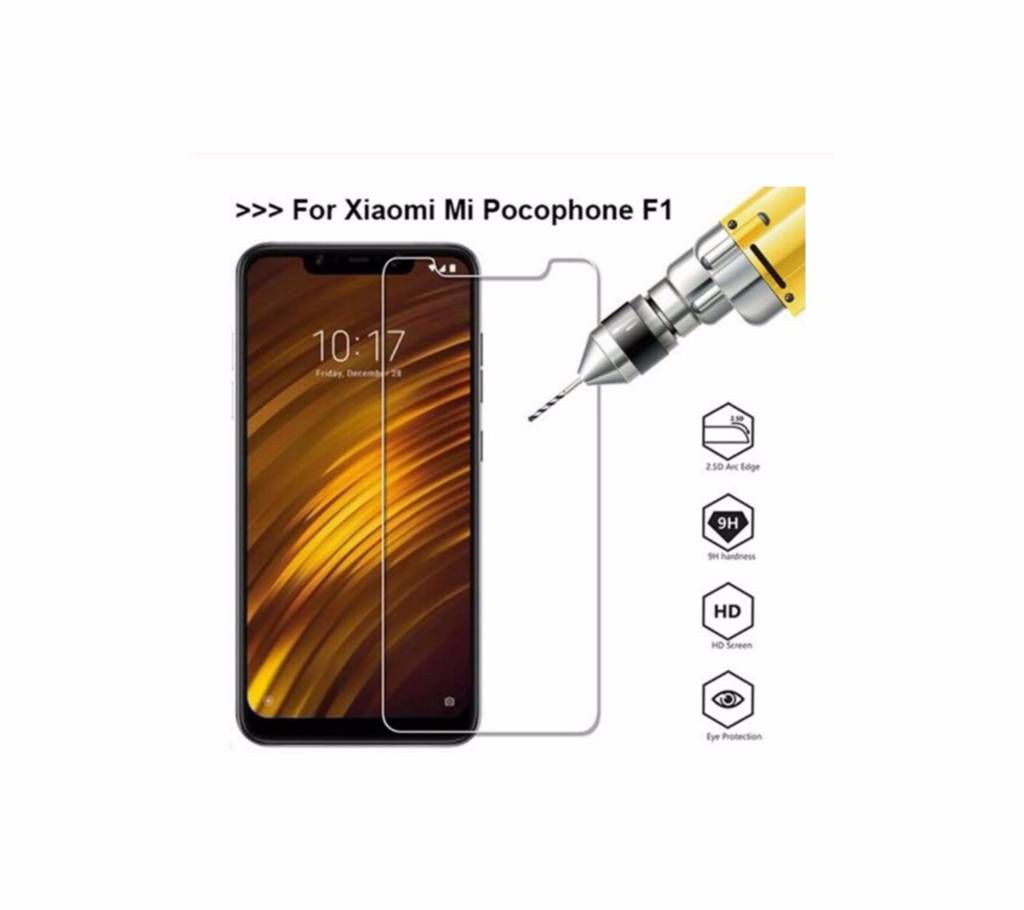 9H 2.5D 0.26mm Tempered Glass For Xiaomi Pocophone F1