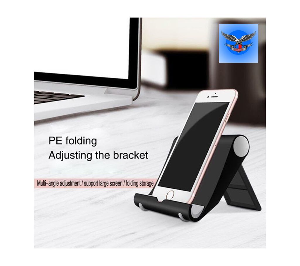 Adjustable Phone Stand Foldable Multi-angle Tablet Stand Holder for iPhone iPad Air Pro Universal Desktop Stand