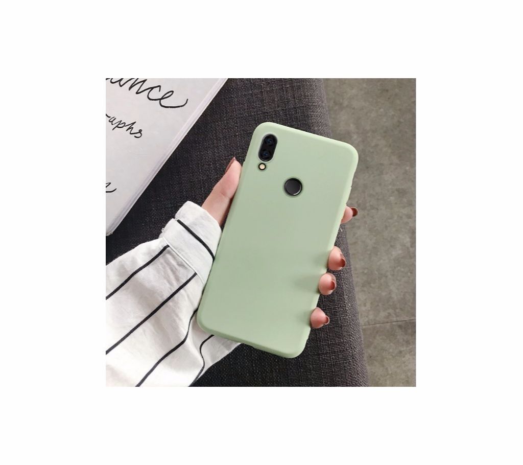 Candy Solid Color Soft Silicone Case For Xiaomi Redmi Note 7 / 7 Pro