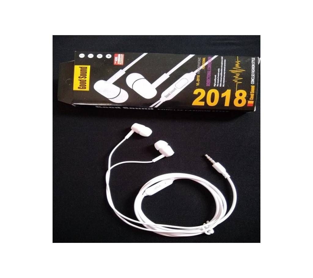 VL 2018 Earphone - White