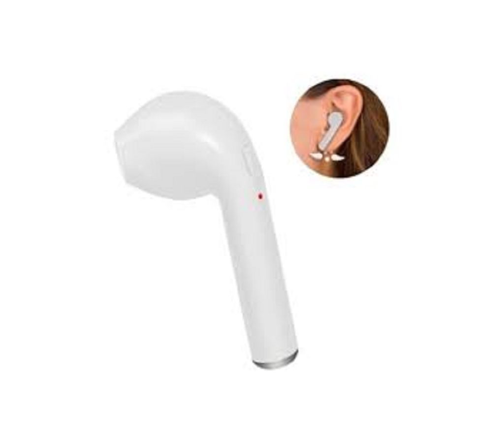 HBQ i7 R/L Wireless Single In-Ear Headphone - White