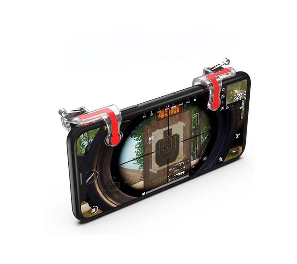 Premium Quality Full View Electric Pulse Red PUBG Trigger for any Smartphone