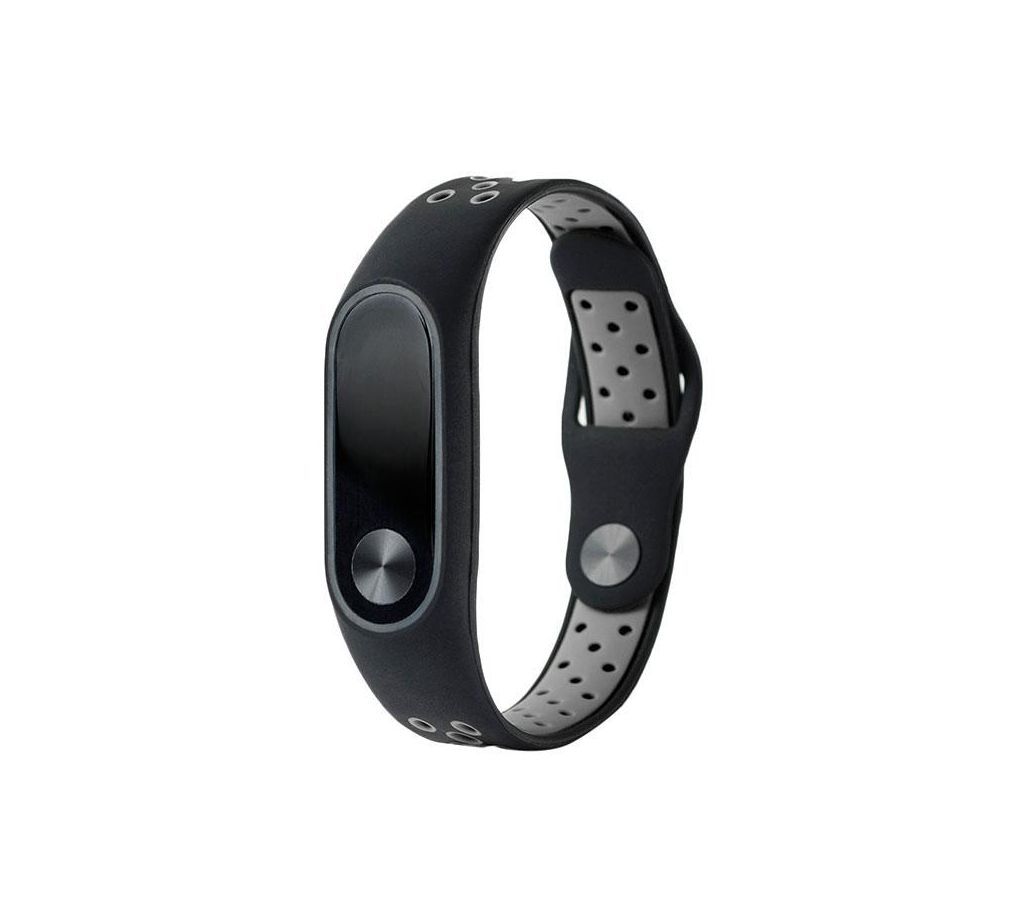 Soft Belt Wrist Strap for Mi Band 2 - Black