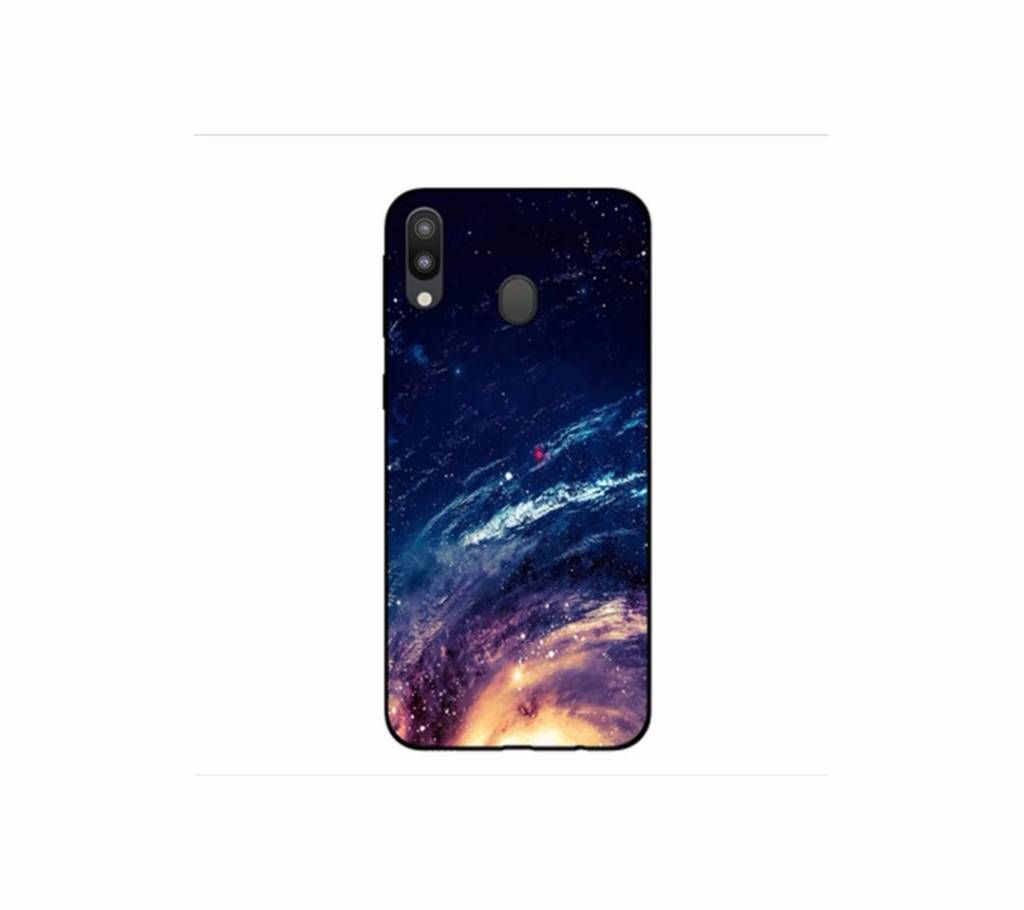 Starry Gradient Tempered Glass Phone Case For Sumsung M20