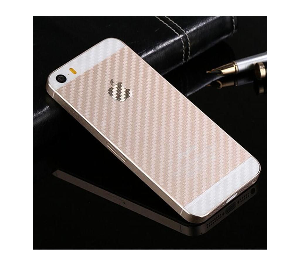 Back Carbon Fibre Sticker for iPhone 5,5s