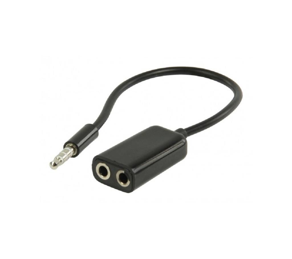 3.5mm Jack 2X Headphone Splitter Audio Cable
