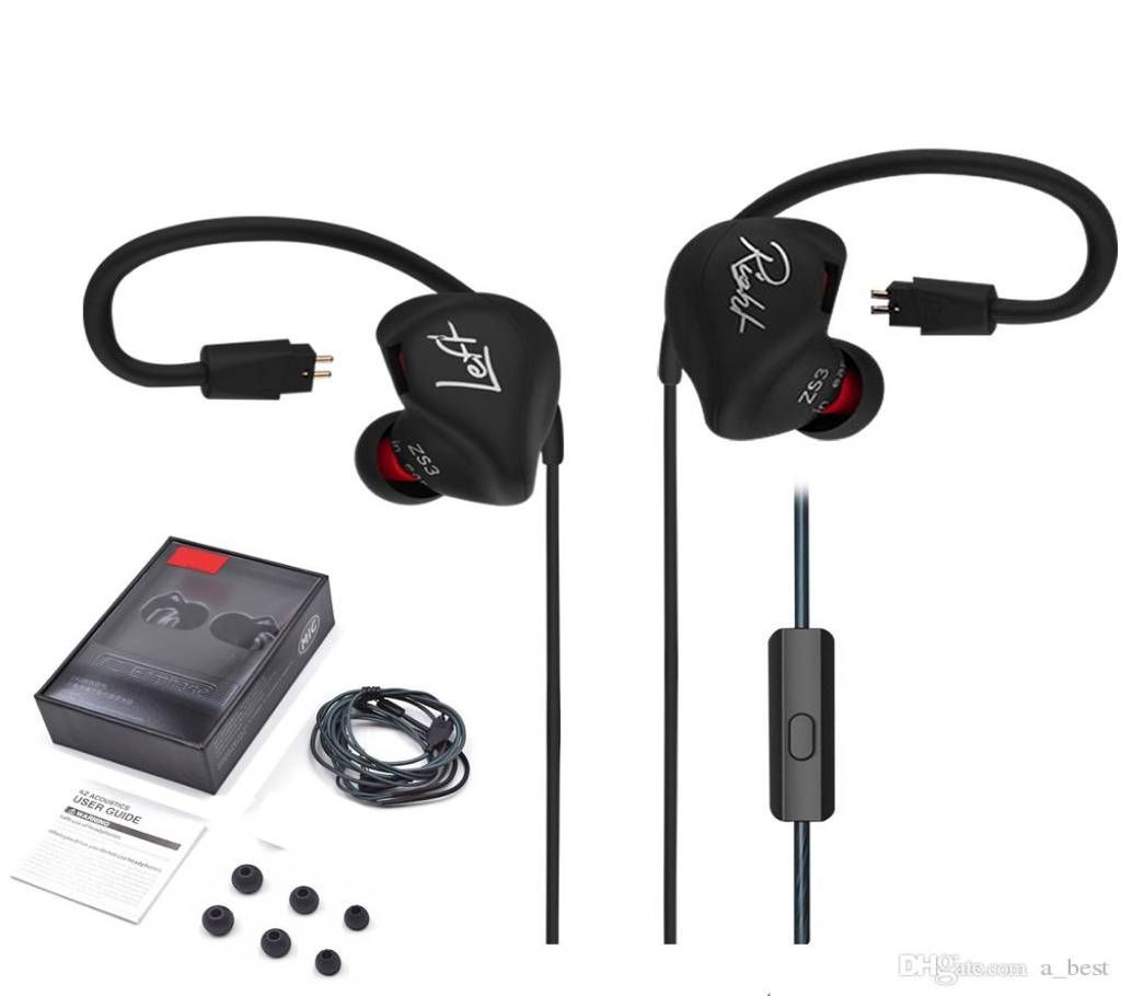 Yinyoo KZ ZS3 Noise Cancelling In-ear Ear Phone