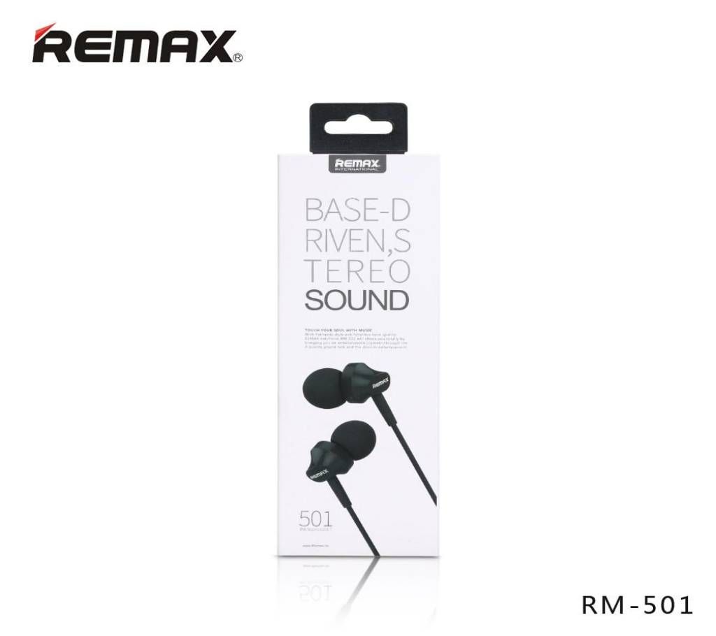 REMAX RM-501 Earphone -White