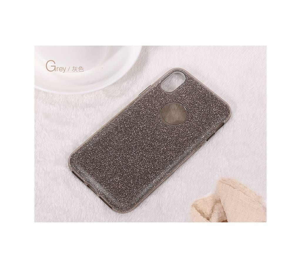 Bling Series Luxury Back Case For Iphone  X/XS -Black