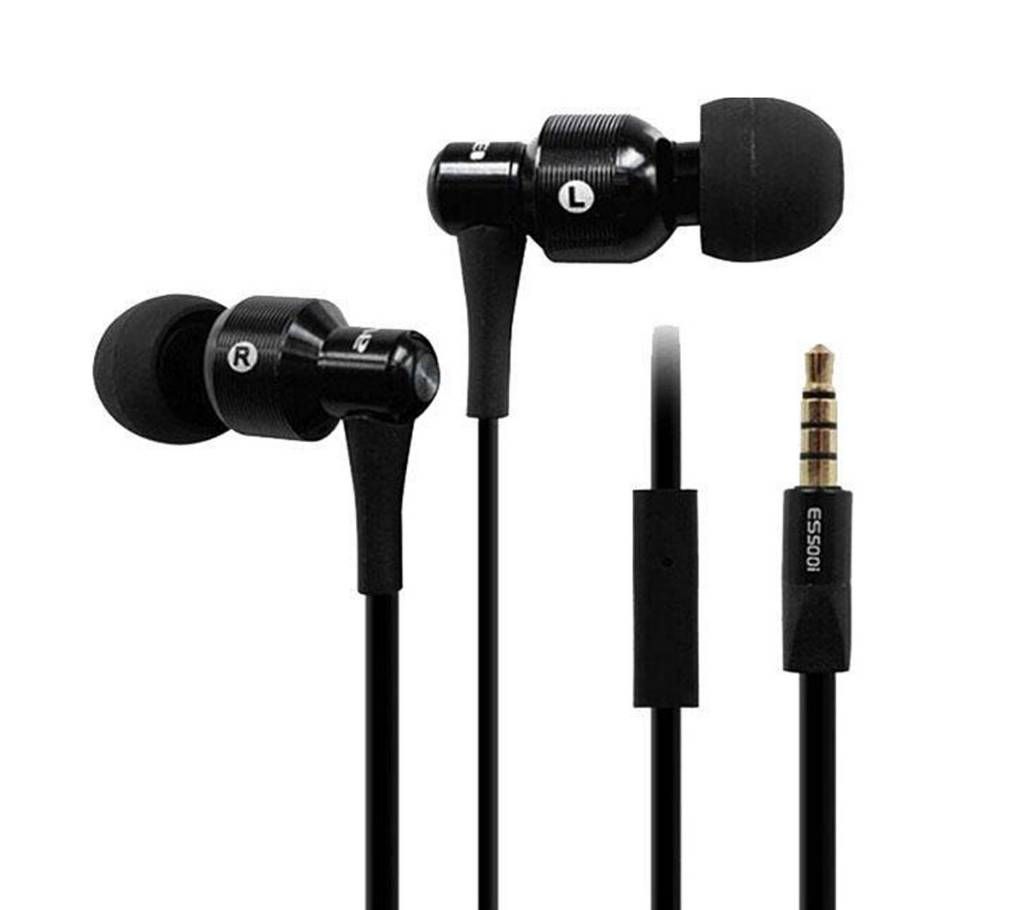 Awei ES500i Wired In-Ear Earphone - Black