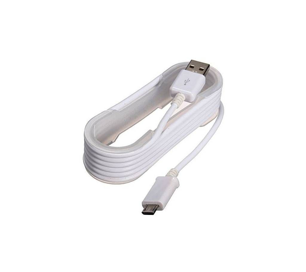 Micro USB First Charger Cable - White