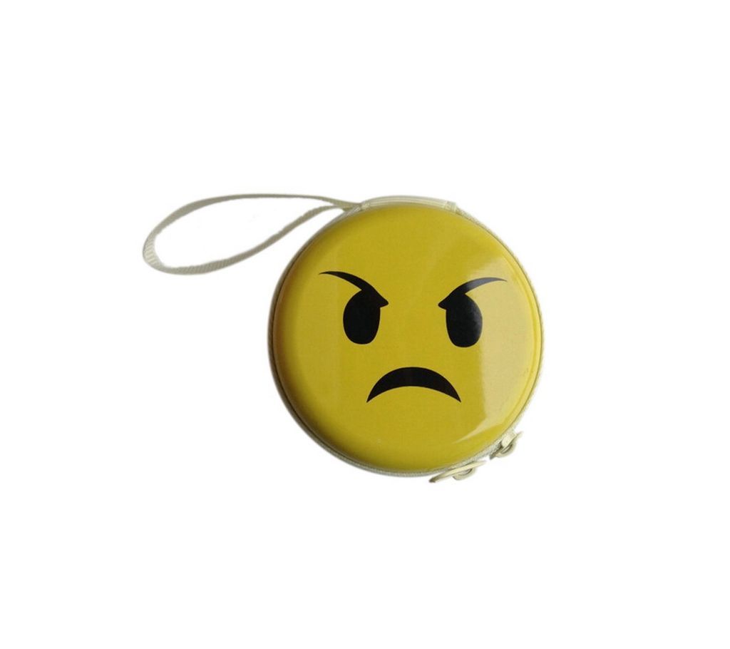 Emoji Earphone Box- Angry
