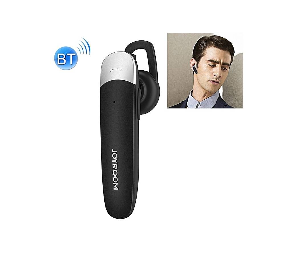 Generic JOYROOM JR-B3 Ultra-light Single Wireless Bluetooth Earphones with Mic, For iPad, iPhone, Galaxy, Huawei, Xiaomi, LG, HTC and Other Smart Phones (Black)