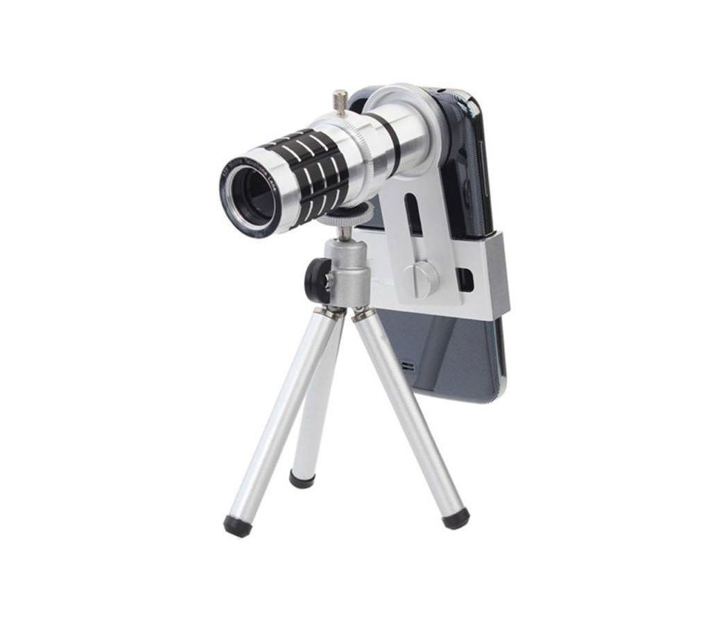 12X  mobile zoom lense  (steel)