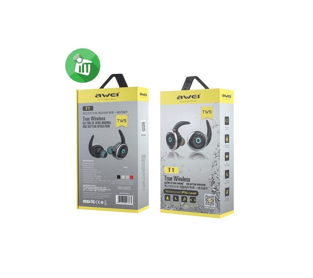 Awei T1 Wireless Bluetooth Headset