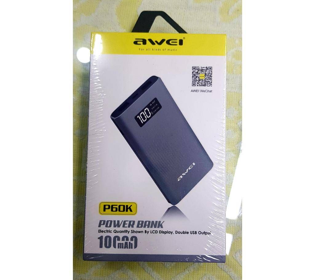 Awei P60K Power Bank 10000MAH