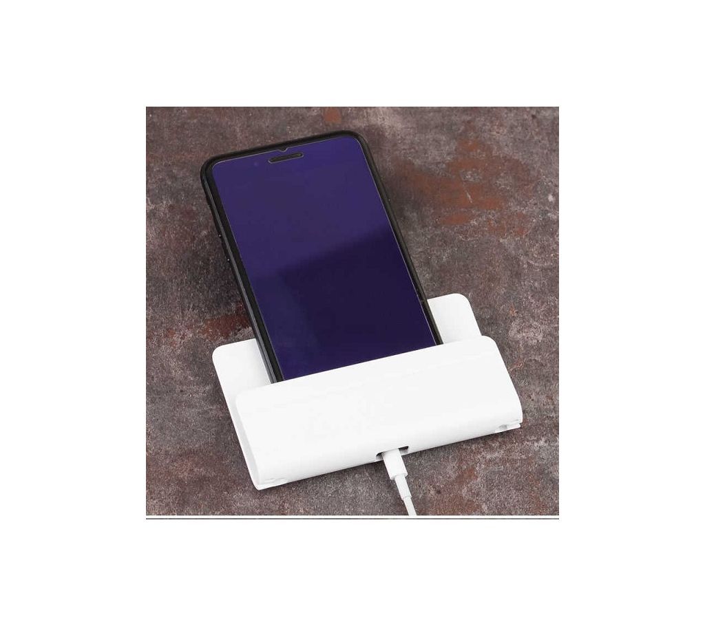 White Wall Mount Phone Holder