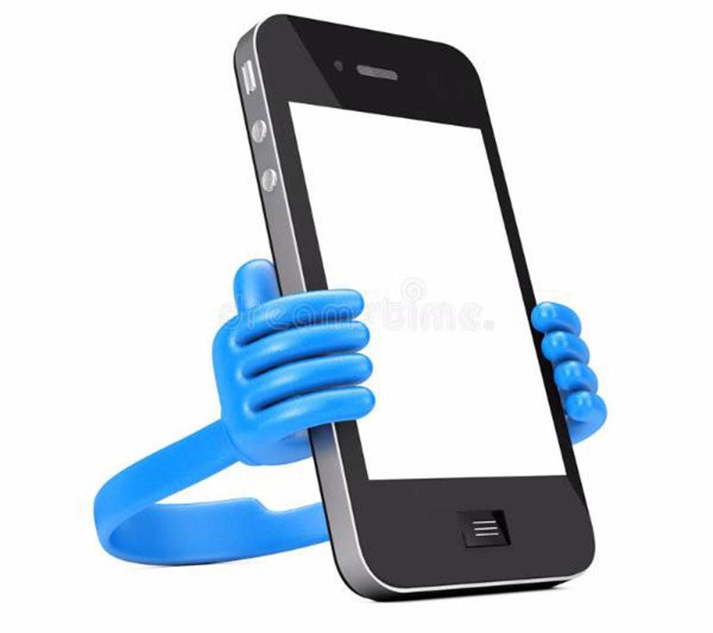 Plastic Hand Mobile Stand