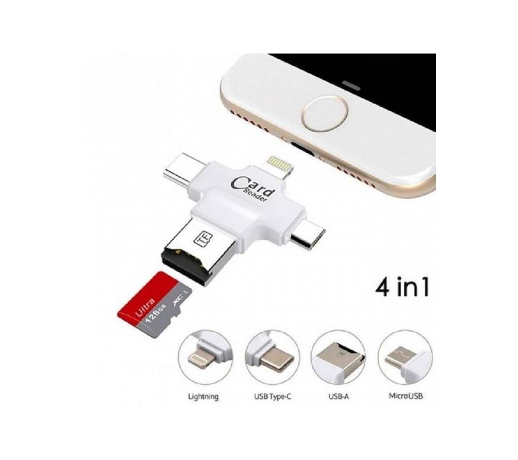 OTG card reader port Android & iPhone