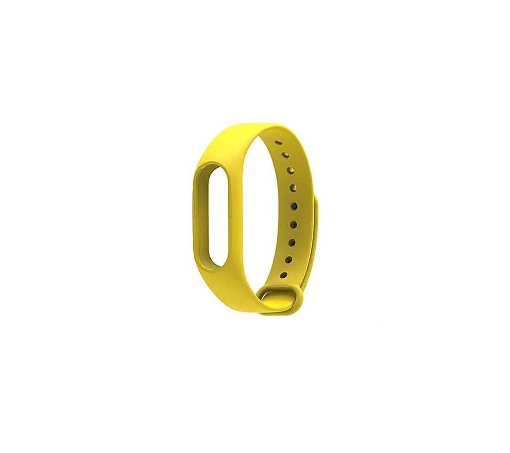 Mi Band 2 Silicon Wrist Strap - Yellow