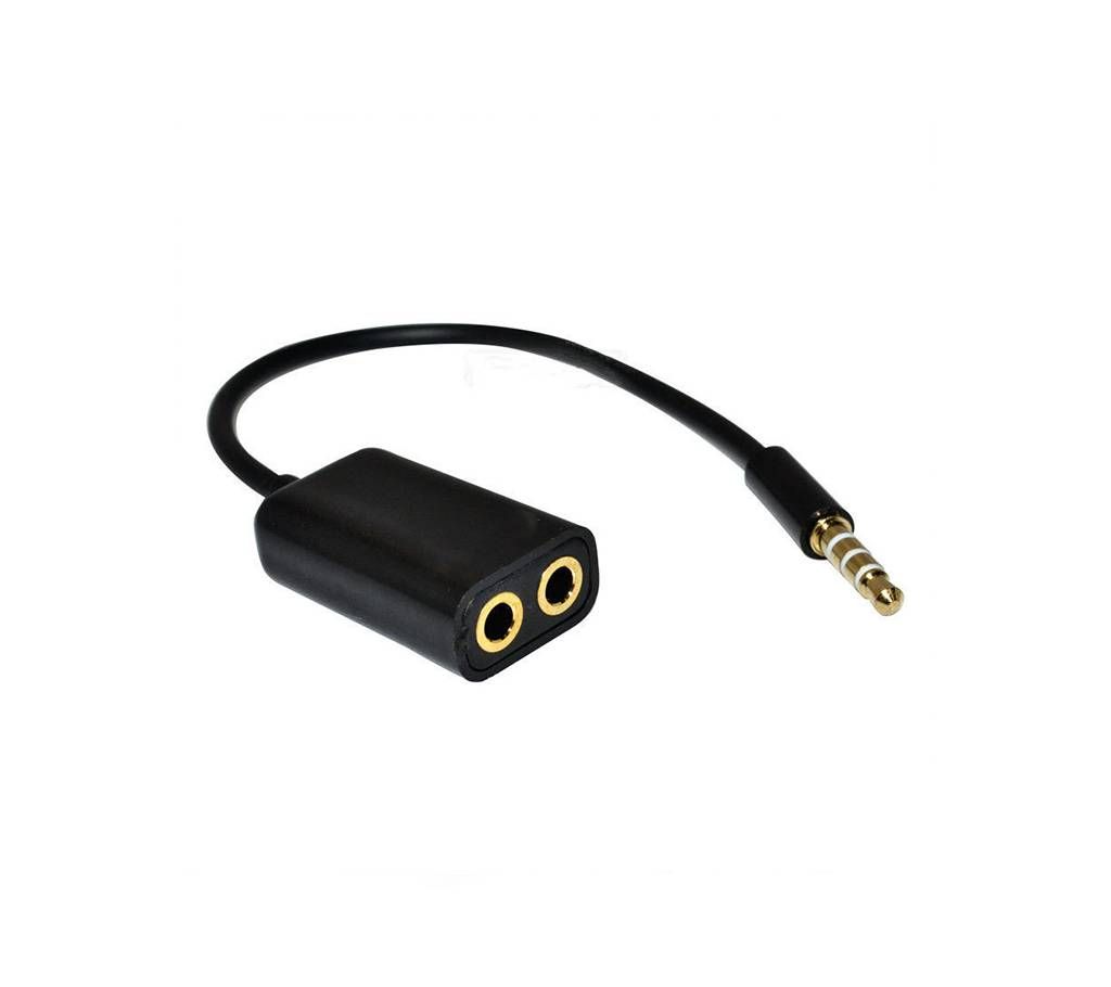 Audio Sharing Splitter For Two Headsets In One Source