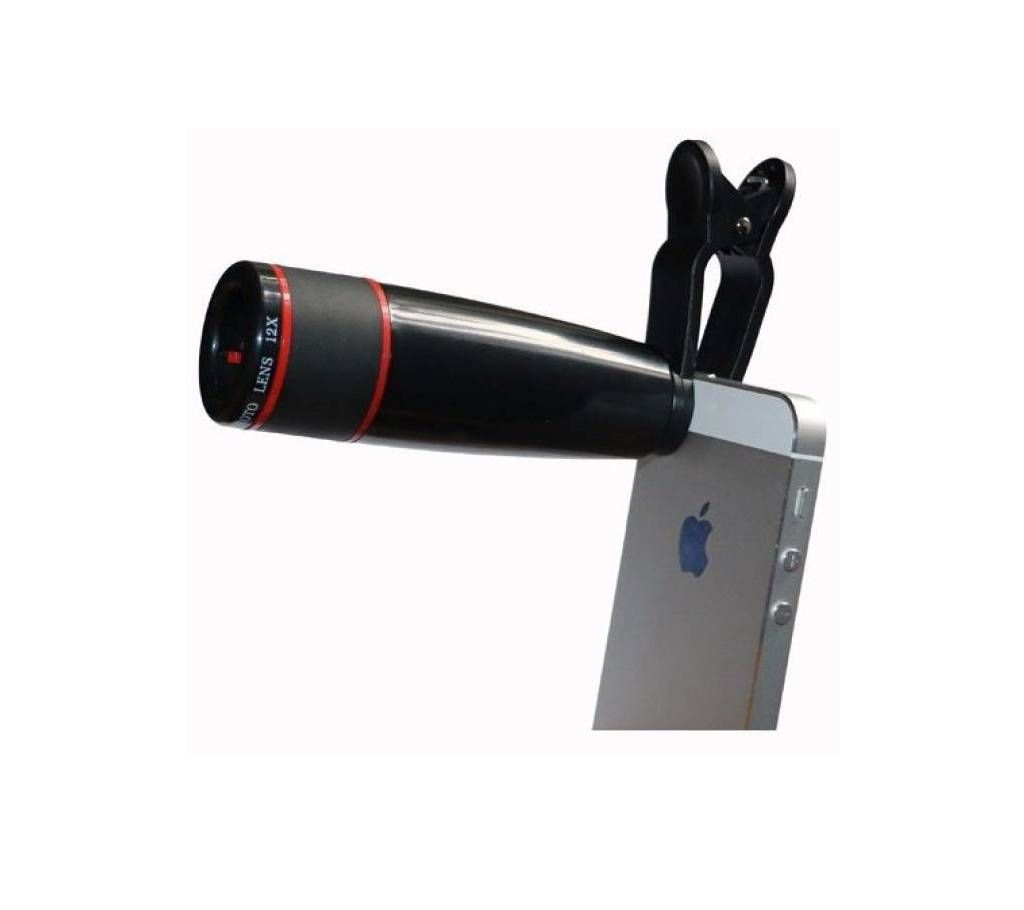 Mobile Telephoto Zoom+Blur Lens(12X)