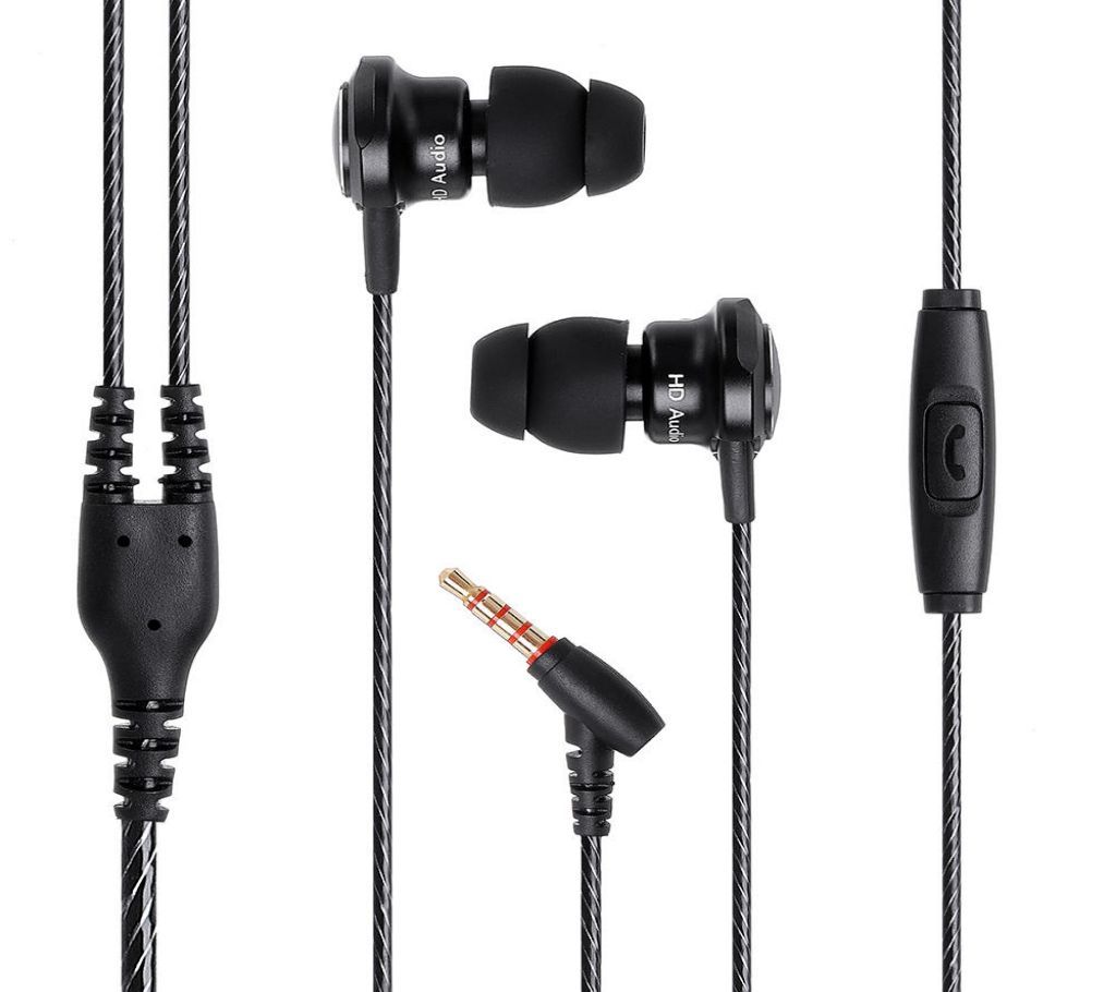 KD5 In Ear Earphone - Black