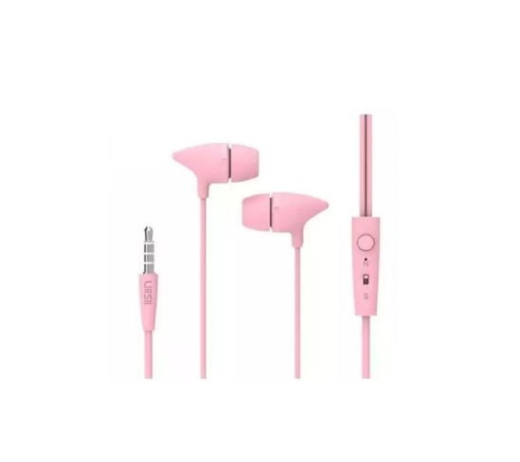 C100 In Ear Wired Earphone -Pink