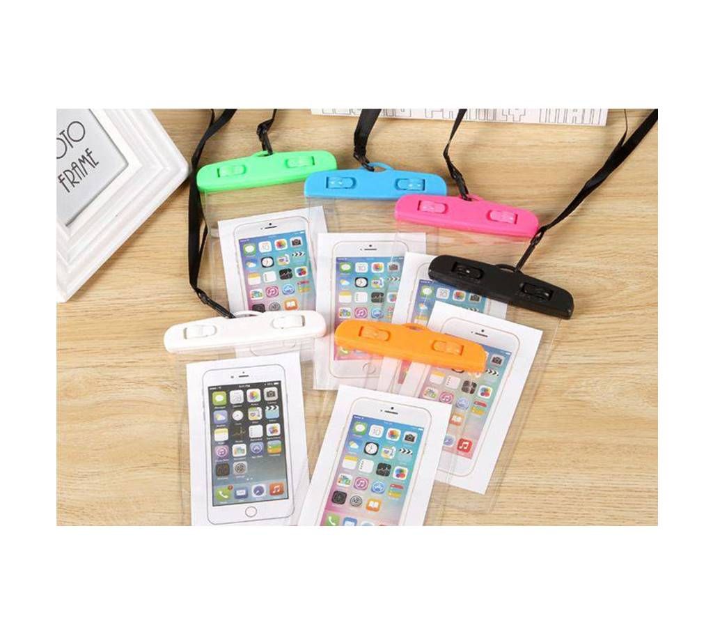 Transparent PVC Mobile Phone Waterproof Bag(Double-sided)