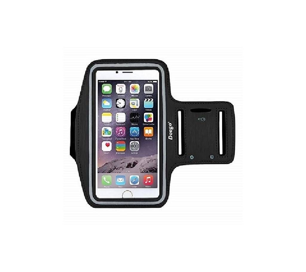 Waterproof Sports Armband Mobilephone Holder - Black