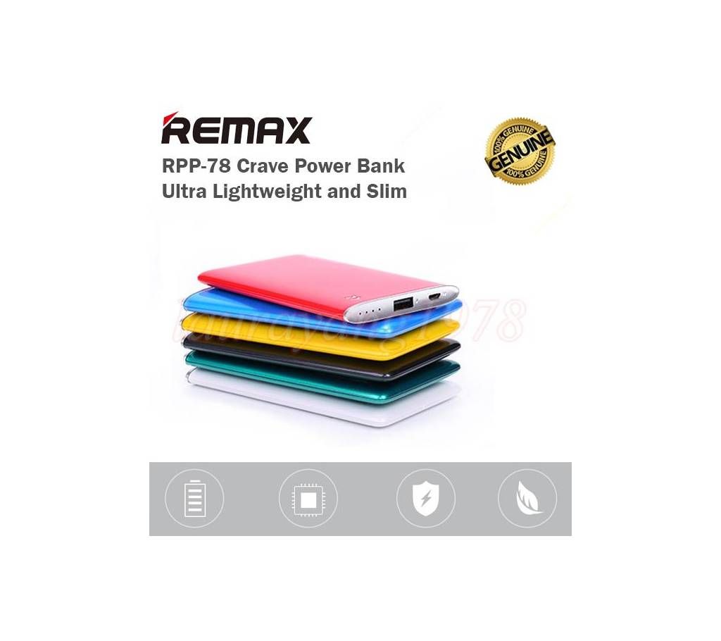 REMAX 5000mAh Crave Power Bank RPP-78