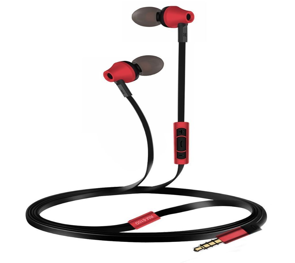 Remax RM-610D Super Bass In-Ear Earphone Red