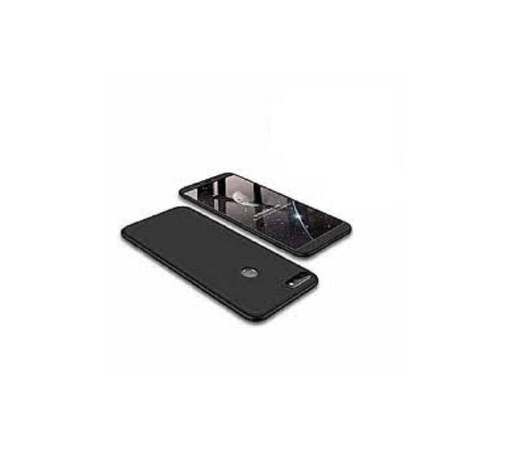 Back Case with Free Glass Protector Xiaomi Redmi 4X 360 Degree - Black