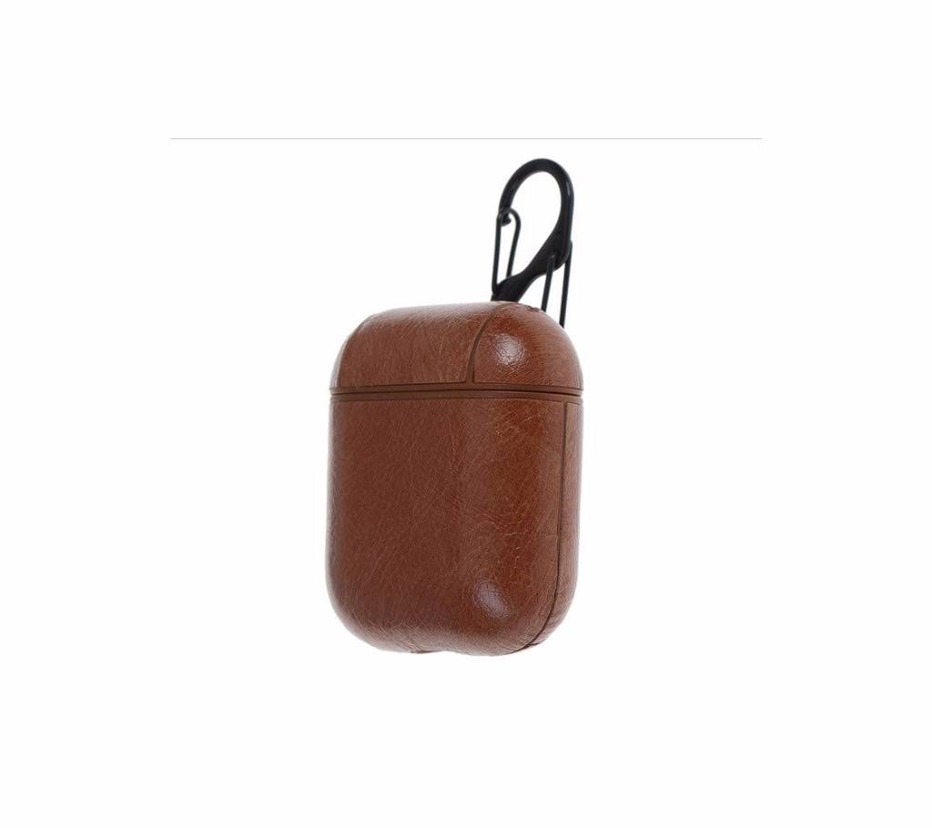 Leather Airpods Cover Case