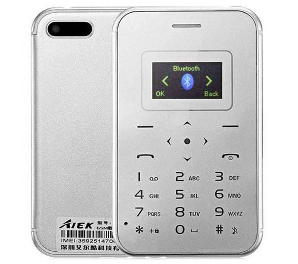 AIEK X8 Mini Card Phone 