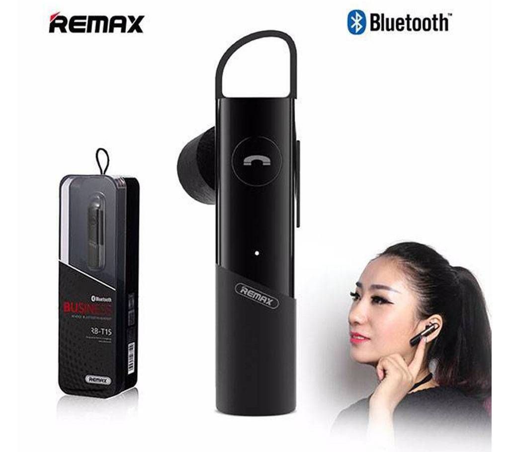 REMAX RB-T15 Wireless Bluetooth Headset - Black