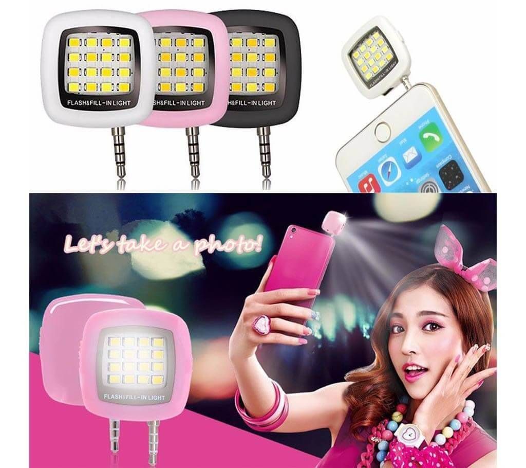 selfie flash light - 1 pcs