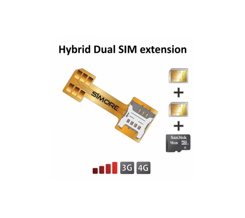 Hybrid SIM Slot Adapter [SIM Extender]