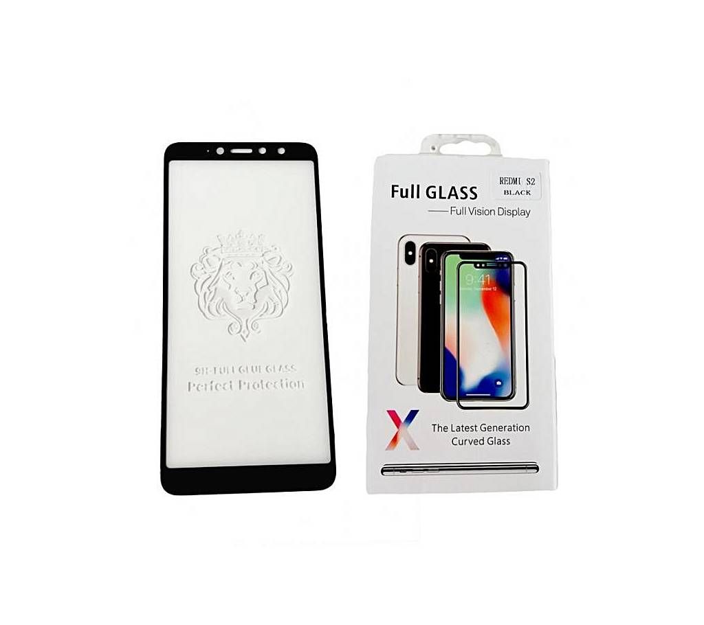 5D 9H Tempered Glass Screen Protector for Xiaomi Redmi S2 - Transparent