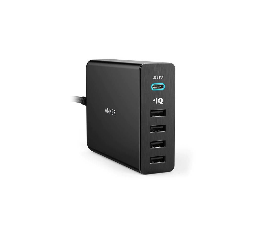 Anker USB Type-C Premium 5-Port 60W USB Wall Charger