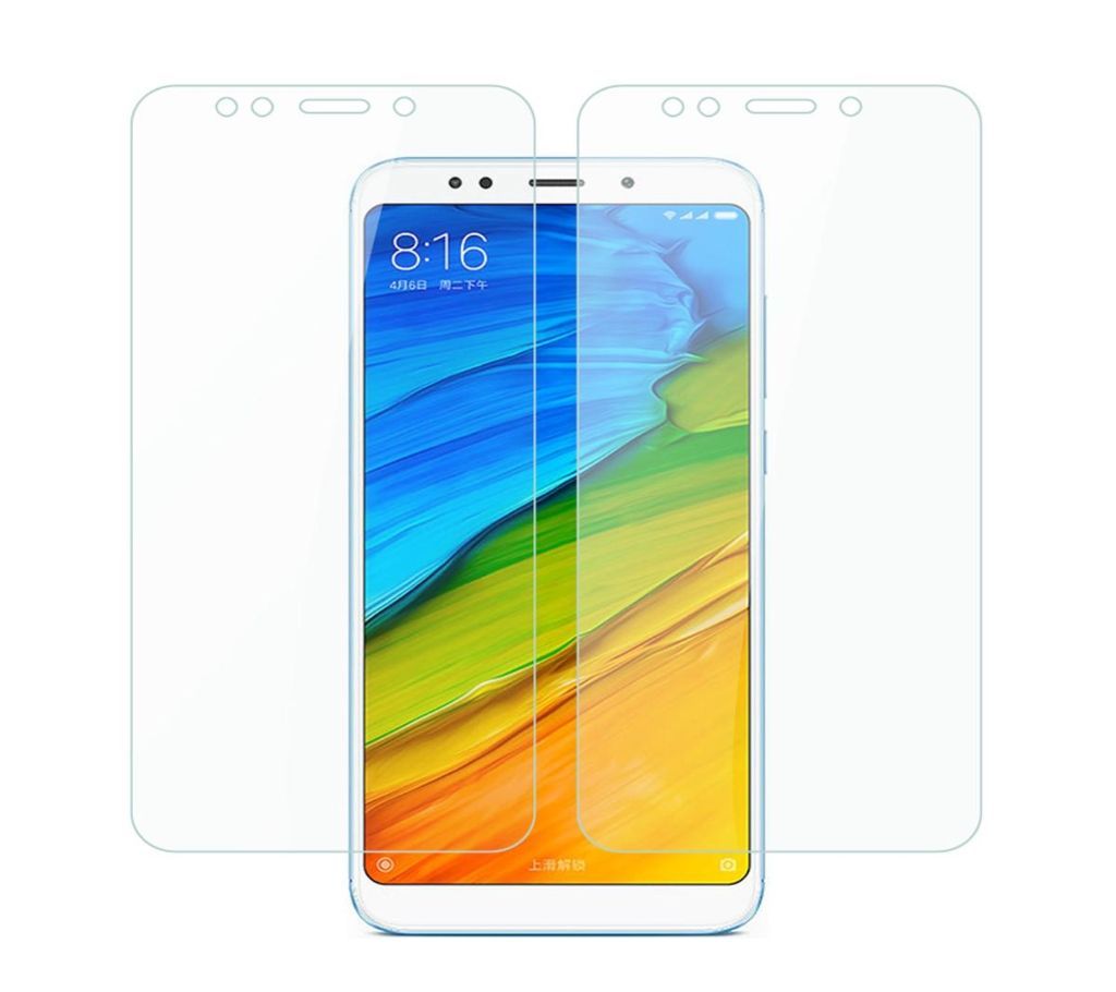 Dayspirit Tempered Glass Screen Protector for Xiaomi Redmi Note 5 (Redmi 5 Plus) - Transparent (2PCS)
