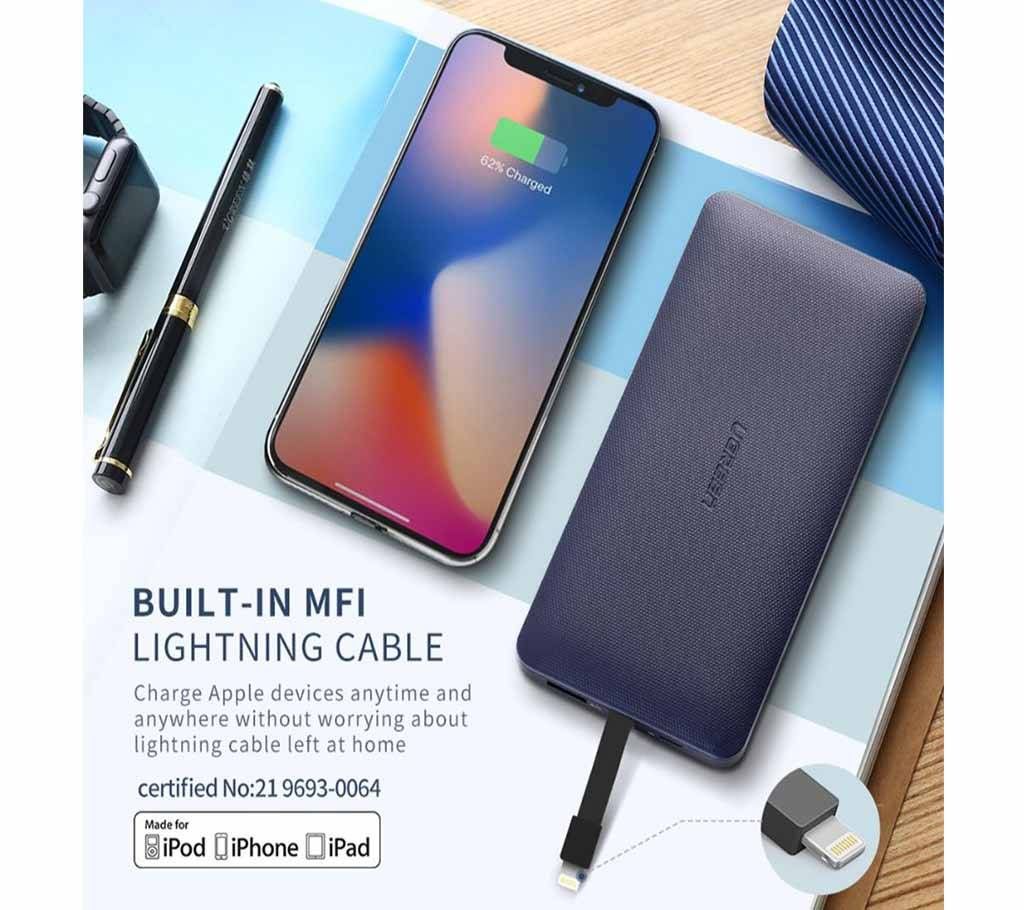 UGreen 40901 10000mAh MFI certified Power Bank