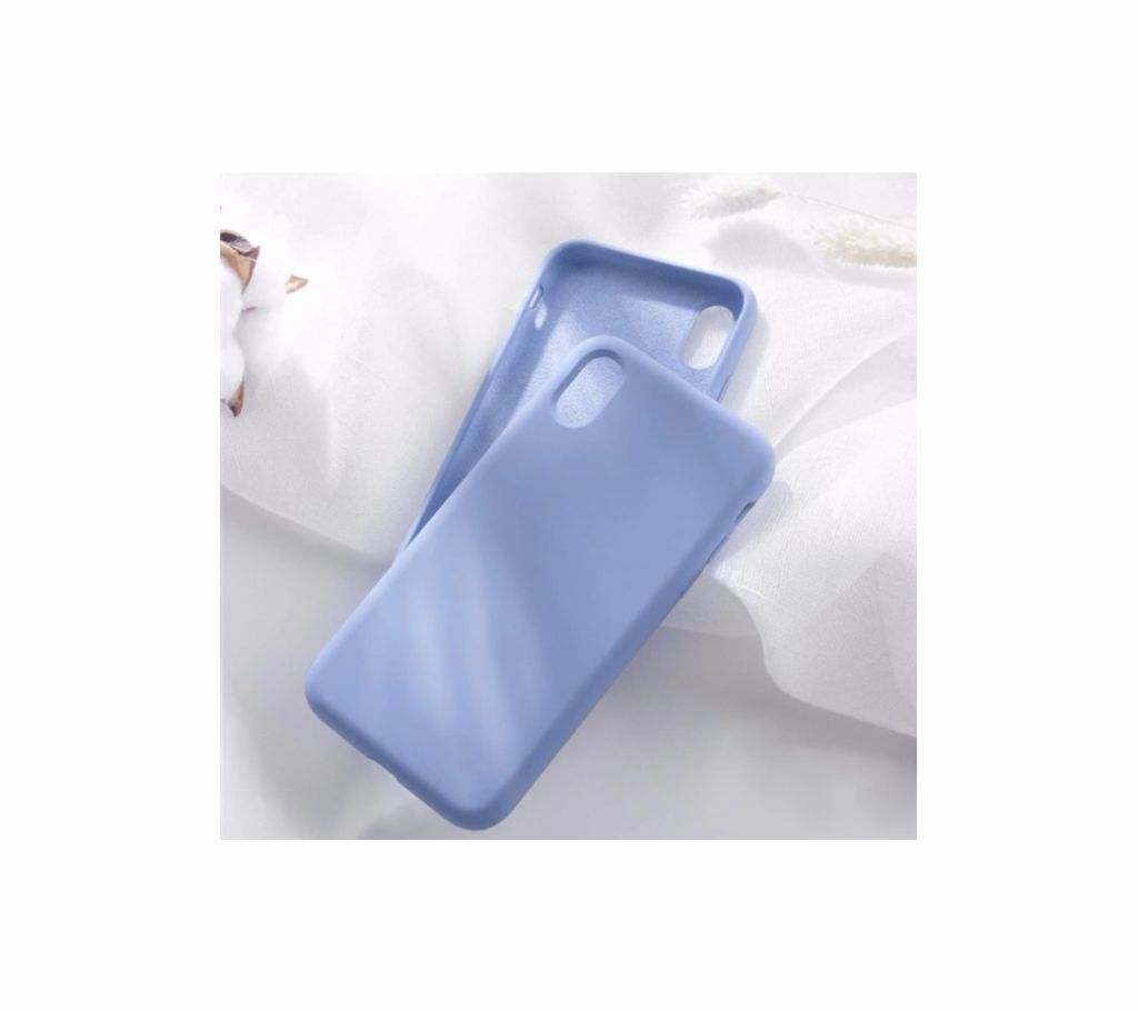 Liquid Silicone Soft Shockproof Full Protective Phone Case For IPhone XS