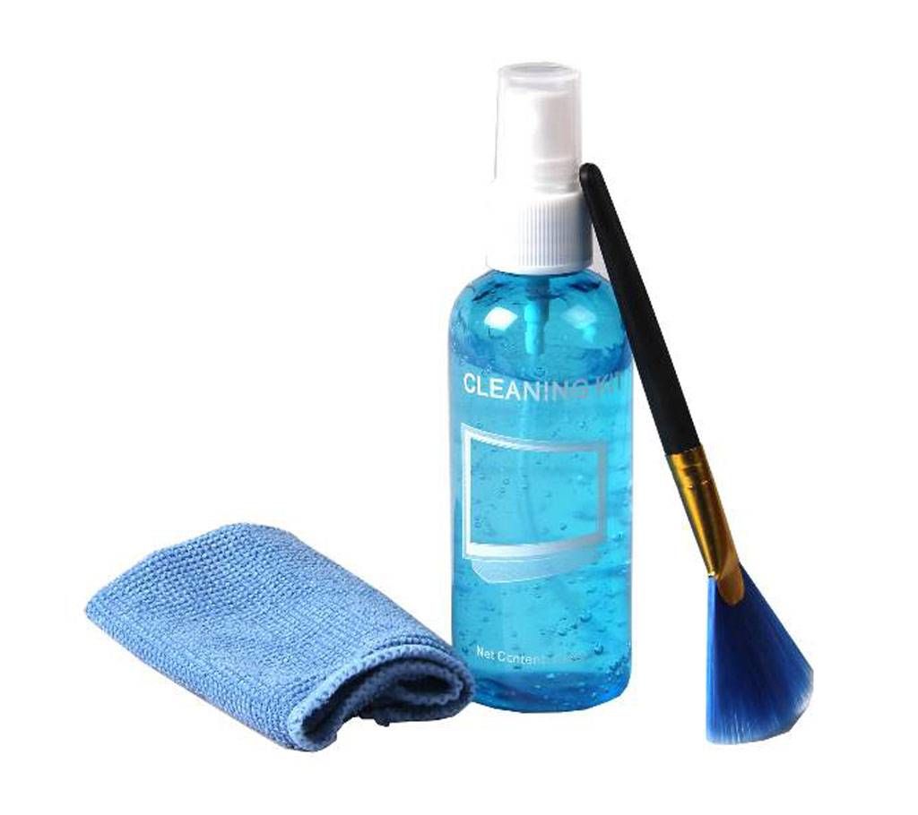 3 in 1 Screen Clean Kit - Blue