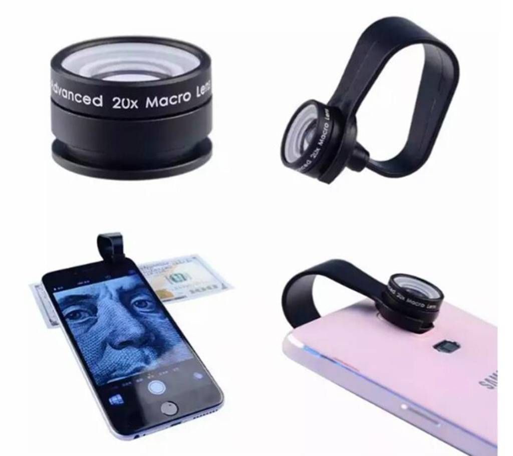 20X Macro Clip Lens