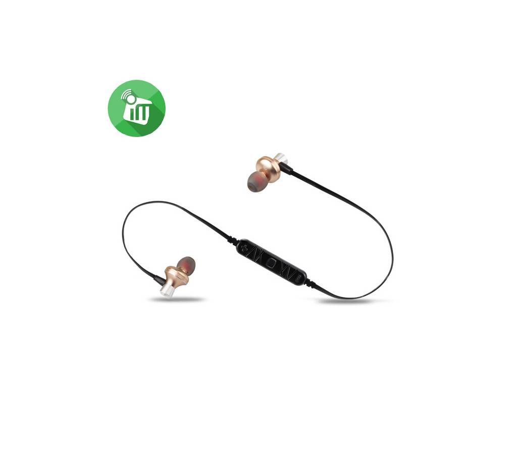 A860BL - Bluetooth Earphone - Black and Red